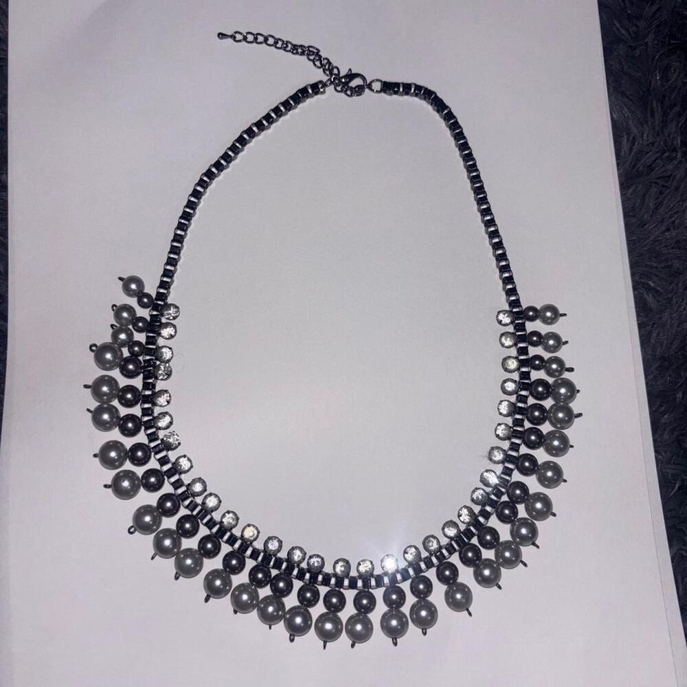 Unbranded Women's Silver and Black Jewellery